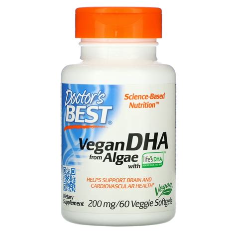 best algae based dha supplement.